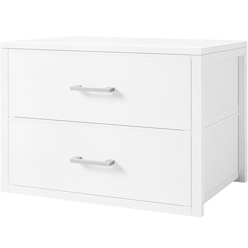 BOLUO Stackable Storage Drawers Closet Organizers and Storage Bins Fabric White 2 Drawer Dresser for Bedroom Office Modern BOLUO Stackable Storage Drawers Closet Organizers and Storage Bins Fabric White 2 Drawer Dresser for Bedroom Office Modern