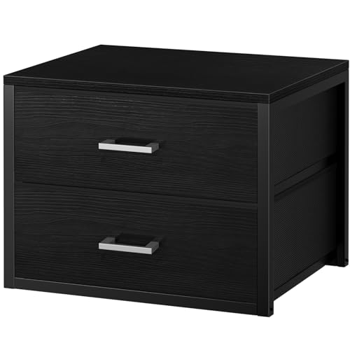 BOLUO Stackable Storage Drawers Closet Organizers and Storage Fabric 2 Drawer Dresser for Bedroom Office Black Modern BOLUO Stackable Storage Drawers Closet Organizers and Storage Fabric 2 Drawer Dresser for Bedroom Office Black Modern