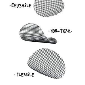 LE TAUCI Plant Pot Hole Mesh Pads, 2-Inch Round Flower Pot Drainage Covers, Prevent Soil Loss, Durable Reusable, Bonsai Bottom Grid Mat, Gardening Essentials, 50-Pack