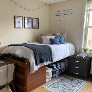 BOLUO Closet Drawers Black 3 Drawer Dresser for Closet Organizers and Storage Bedroom Dorm Modern