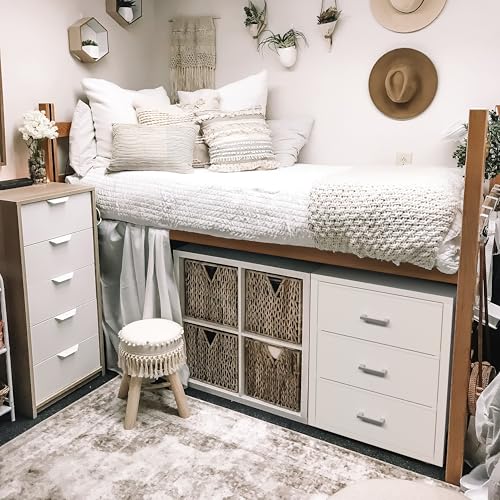 BOLUO Closet Drawers White 3 Drawer Dresser for Closet Organizers and Storage Bedroom Dorm Modern BOLUO Closet Drawers White 3 Drawer Dresser for Closet Organizers and Storage Bedroom Dorm Modern
