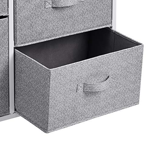 Amazon Basics Closet Organizer Drawers with 5-Fabric Storage Units, White Amazon Basics Closet Organizer Drawers with 5-Fabric Storage Units, White